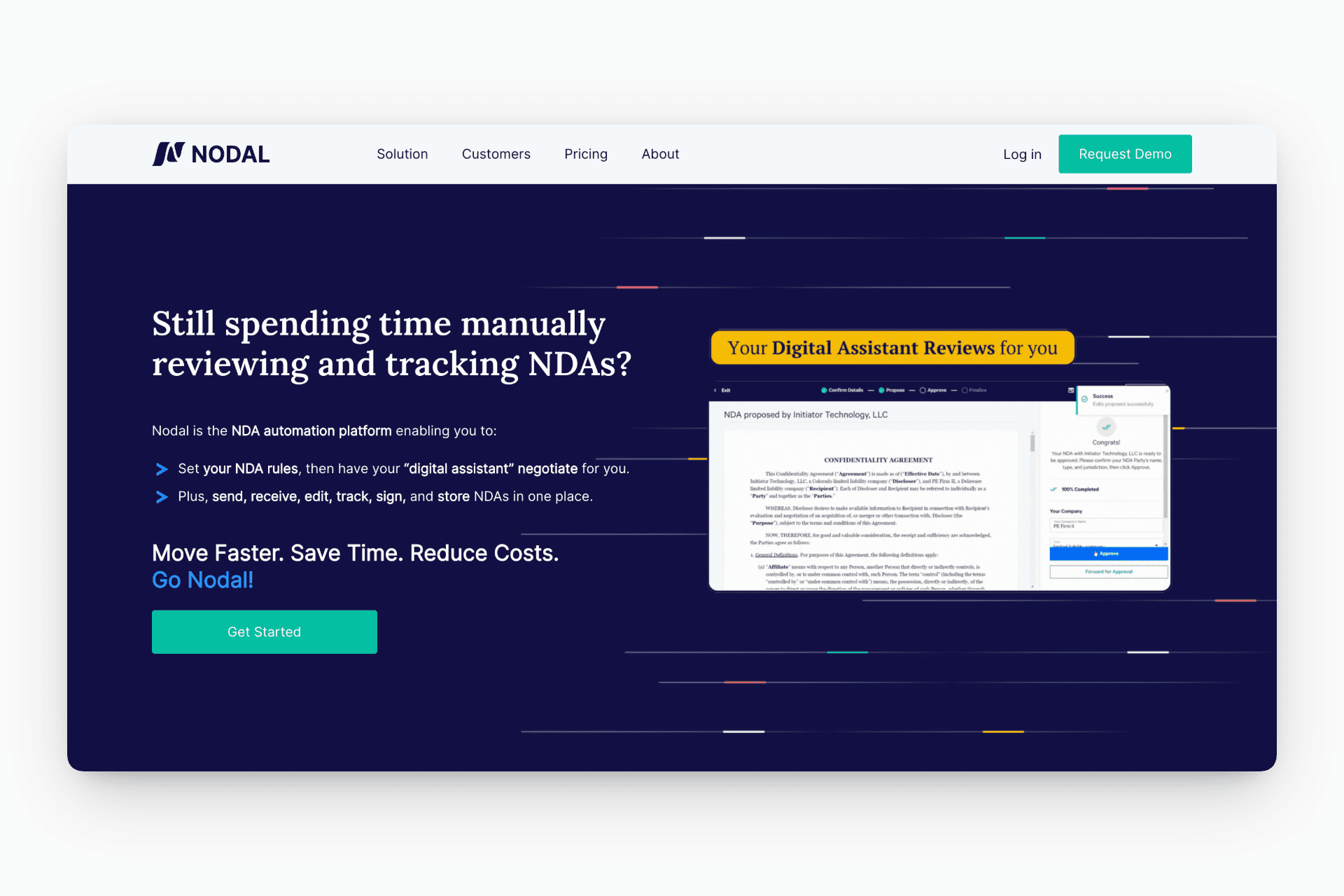 Nodal Solutions